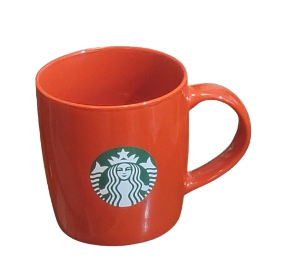 Starbucks Coffee Mug Holiday Mug 2020 Vibrant Orange Mug 12 Fl Oz